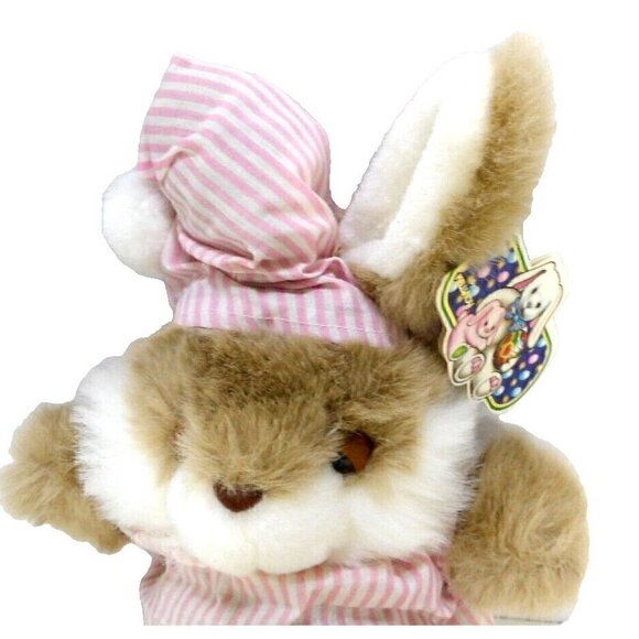 Kuddle Me Toy Easter bunny plush stuffed rabbit approx 12" vintage KELLYTOY 1999 - Picture 2 of 4